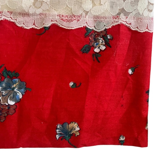 Tumbleweeds True Vintage Floral Lace Prairie Cottagecore Maxi Skirt - Picture 9 of 10